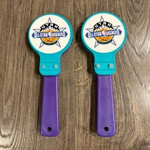 VINTAGE Utah All Star Week End Game Issued Noise Maker 1993 Original Utah Jazz